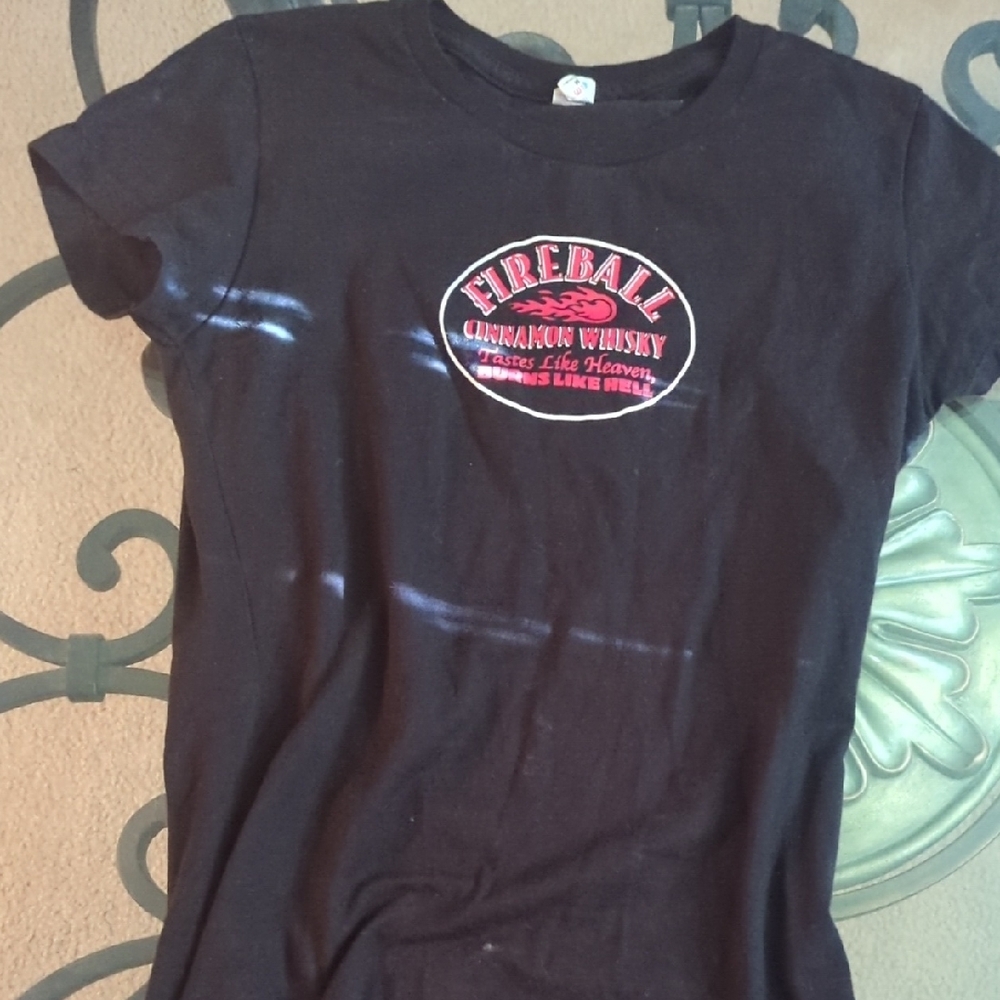 Fireball Black and Red T-Shirt